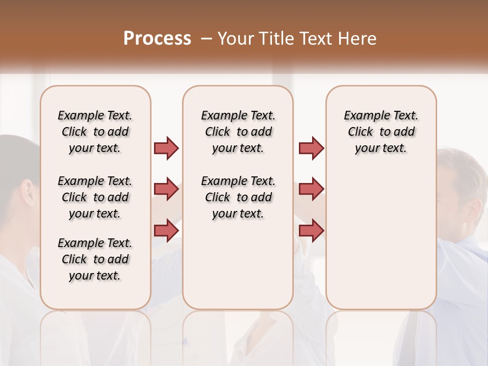 A Group Of People Holding Their Hands Together PowerPoint Template
