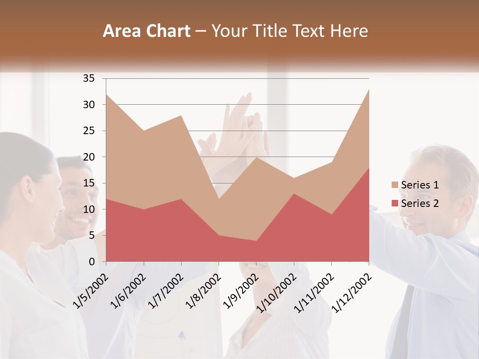 A Group Of People Holding Their Hands Together PowerPoint Template