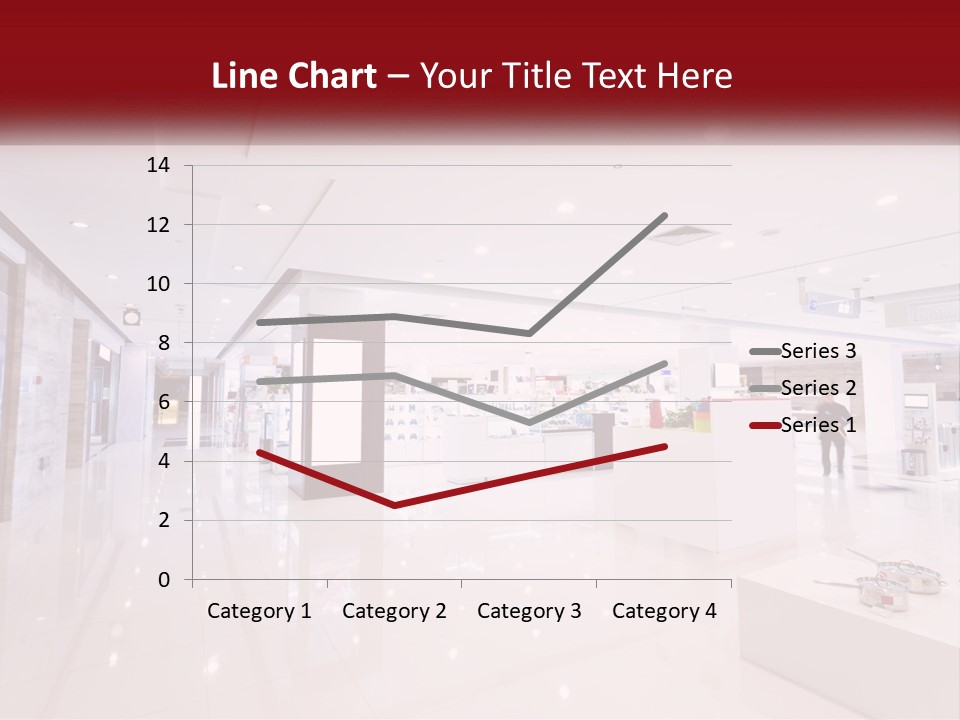 A Person Standing In A Large White Room PowerPoint Template