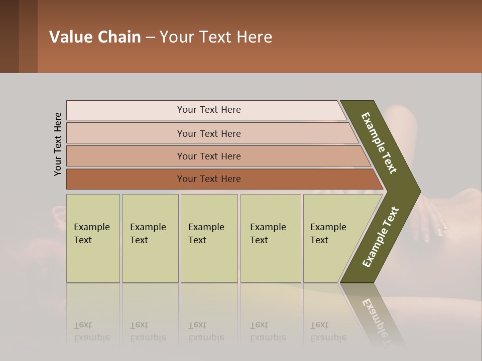 A Man Getting A Back Massage From A Woman PowerPoint Template