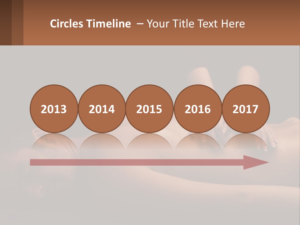 A Man Getting A Back Massage From A Woman PowerPoint Template