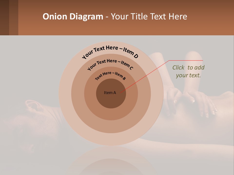 A Man Getting A Back Massage From A Woman PowerPoint Template