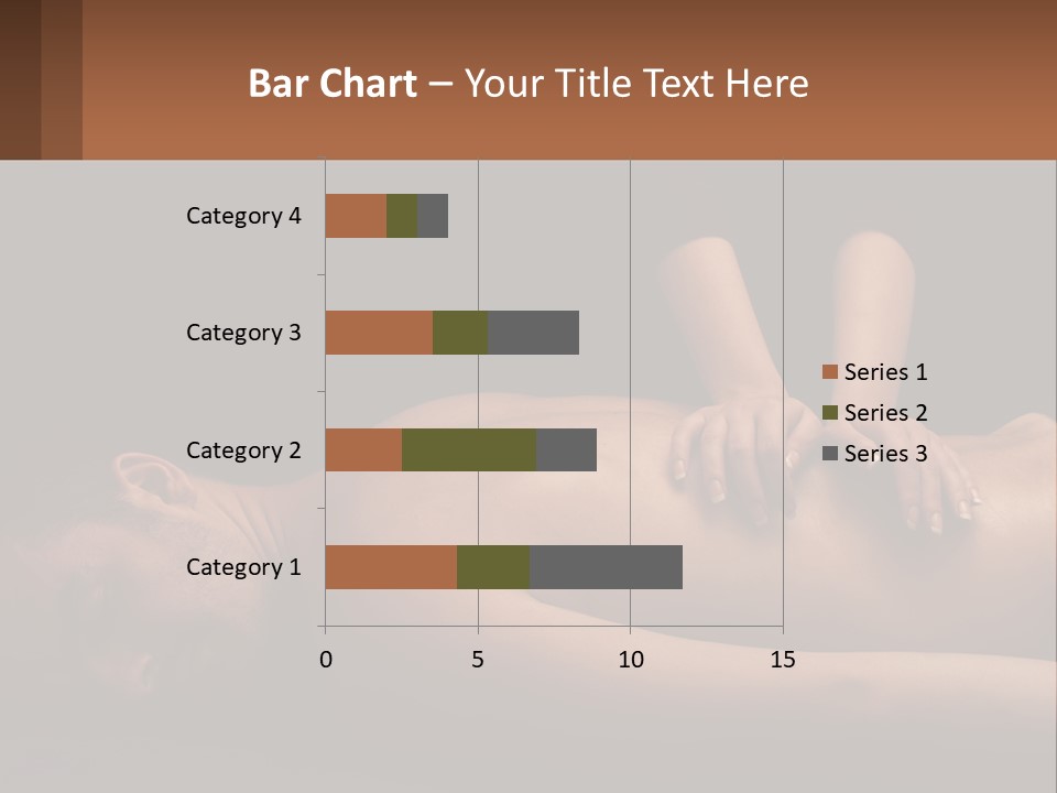 A Man Getting A Back Massage From A Woman PowerPoint Template