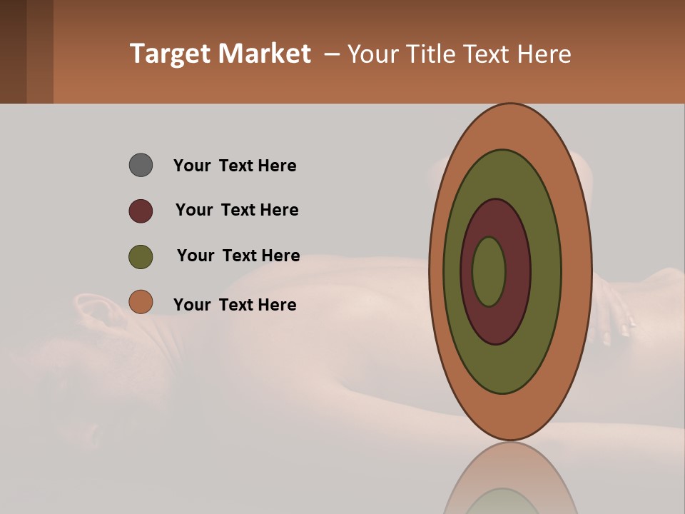 A Man Getting A Back Massage From A Woman PowerPoint Template