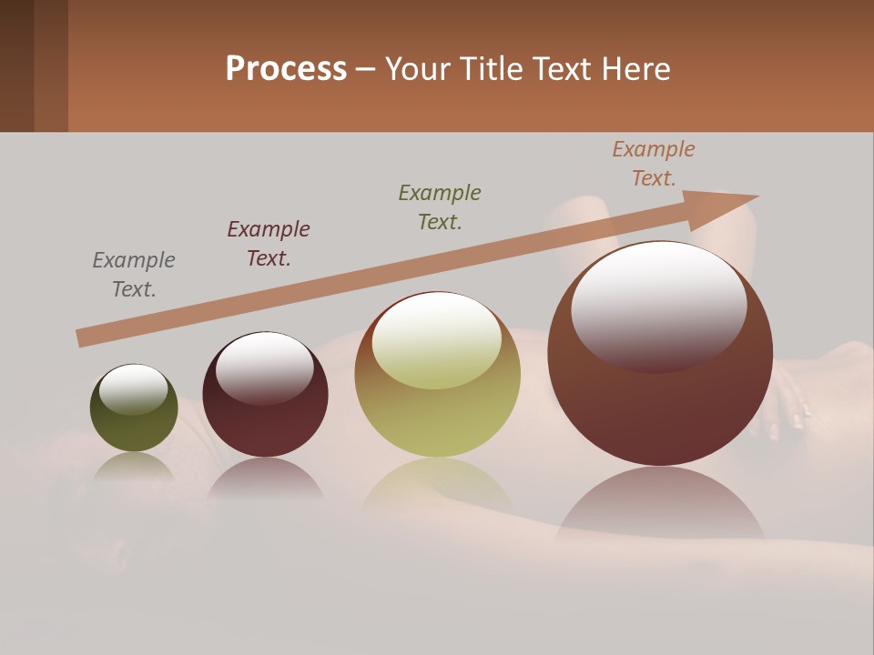 A Man Getting A Back Massage From A Woman PowerPoint Template