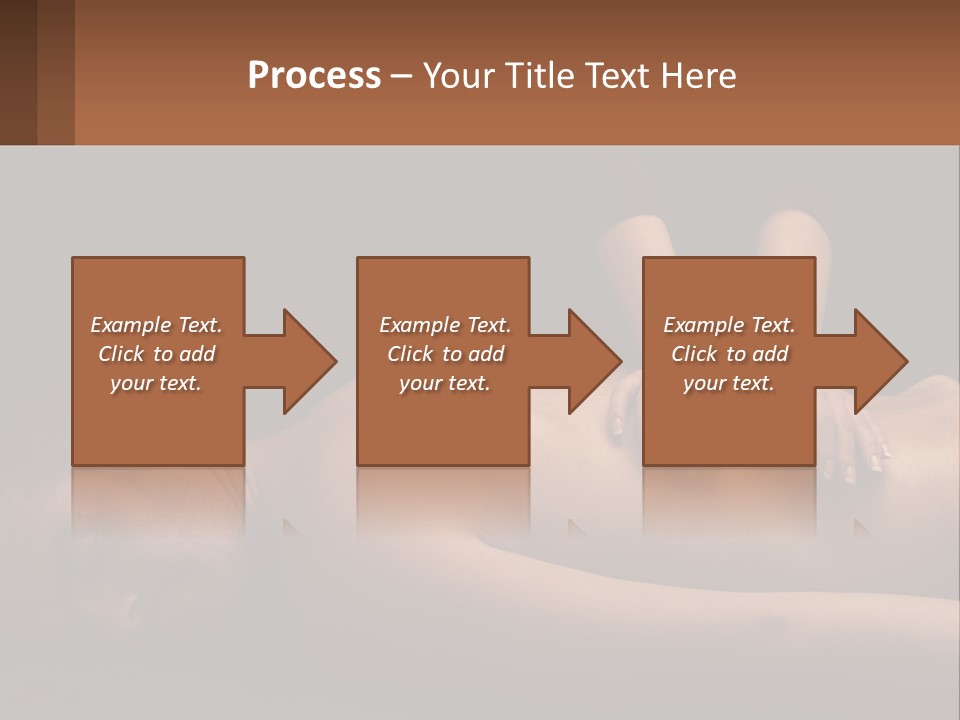 A Man Getting A Back Massage From A Woman PowerPoint Template