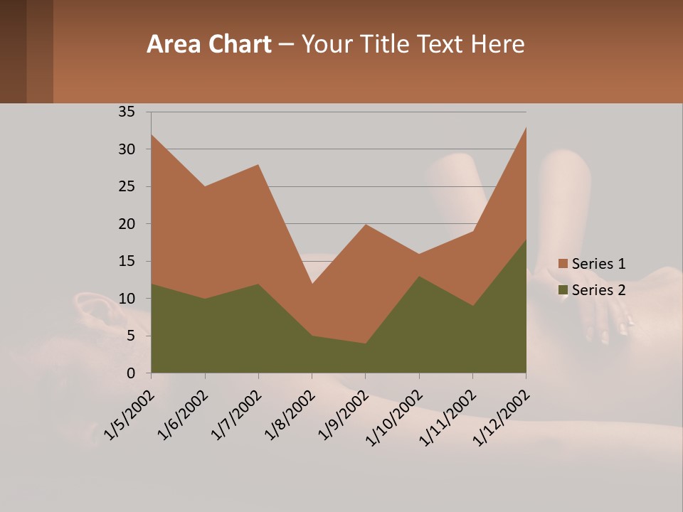 A Man Getting A Back Massage From A Woman PowerPoint Template