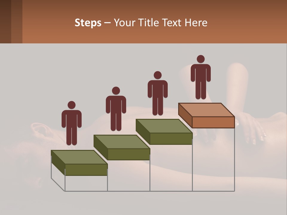 A Man Getting A Back Massage From A Woman PowerPoint Template