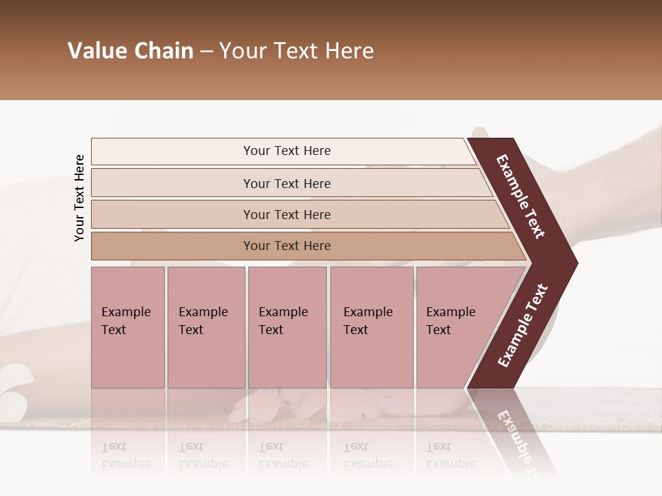 A Woman Getting A Facial Massage With A Towel On Her Head PowerPoint Template
