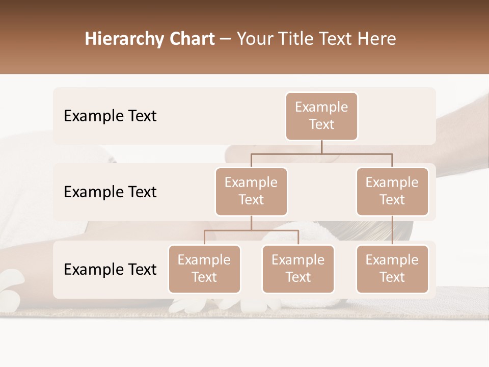 A Woman Getting A Facial Massage With A Towel On Her Head PowerPoint Template
