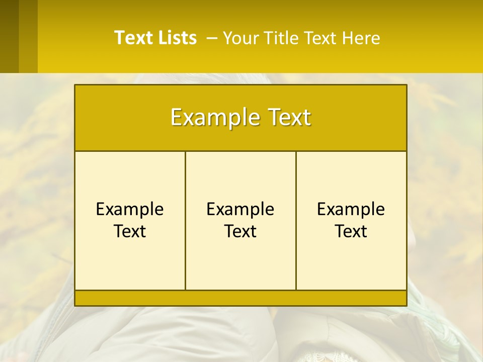 A Man And Woman Are Smiling For The Camera PowerPoint Template