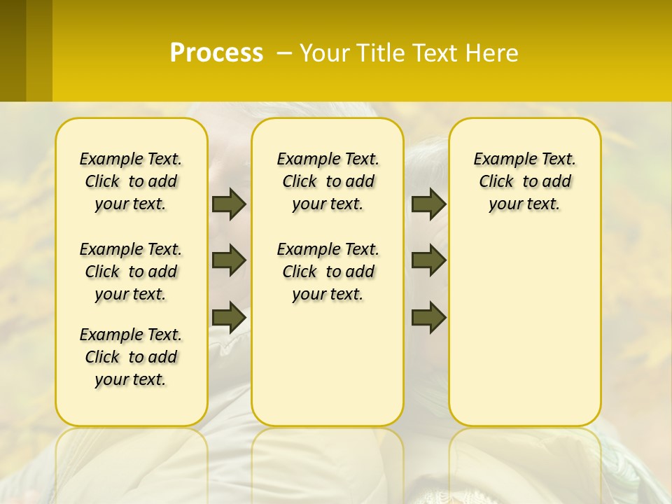 A Man And Woman Are Smiling For The Camera PowerPoint Template