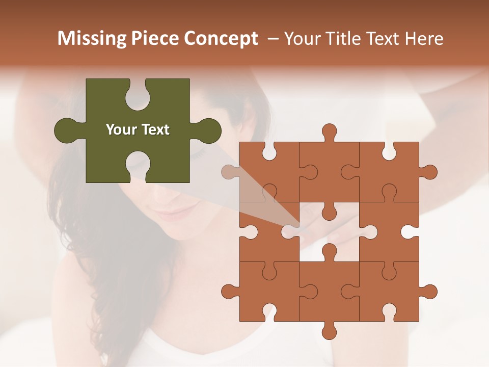 A Woman Getting A Neck Massage From A Man PowerPoint Template