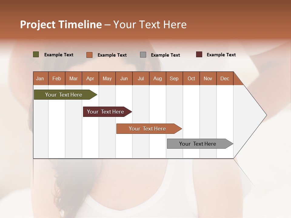 A Woman Getting A Neck Massage From A Man PowerPoint Template