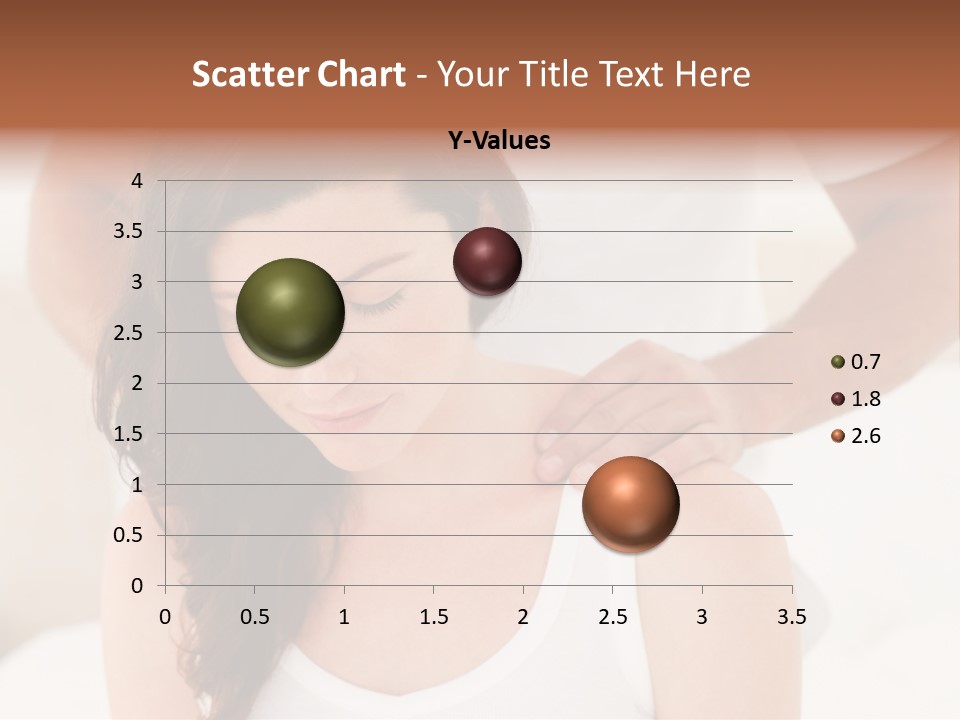 A Woman Getting A Neck Massage From A Man PowerPoint Template