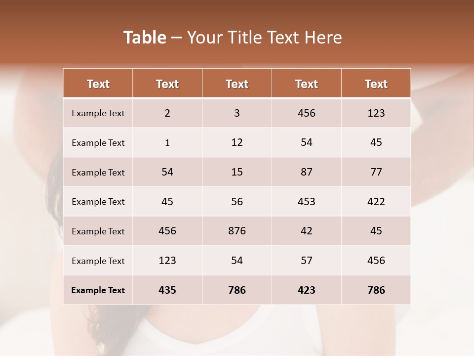 A Woman Getting A Neck Massage From A Man PowerPoint Template