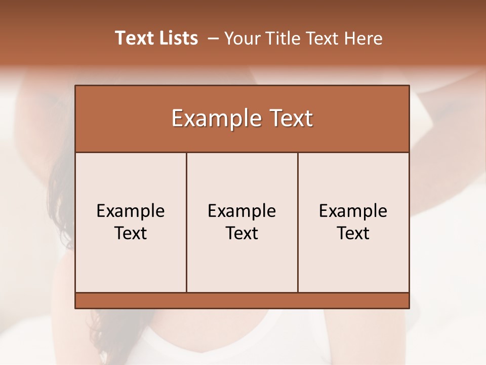 A Woman Getting A Neck Massage From A Man PowerPoint Template