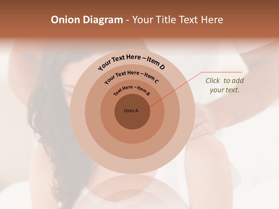 A Woman Getting A Neck Massage From A Man PowerPoint Template