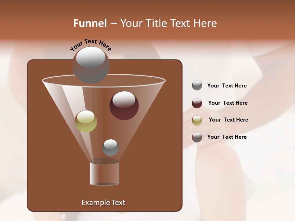 A Woman Getting A Neck Massage From A Man PowerPoint Template