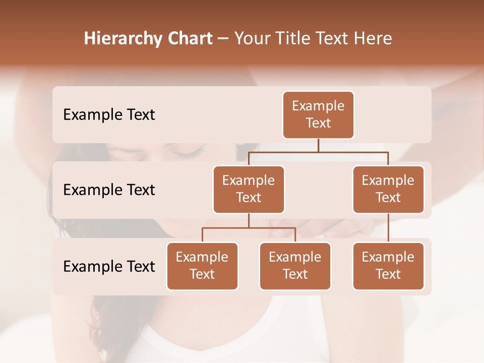 A Woman Getting A Neck Massage From A Man PowerPoint Template