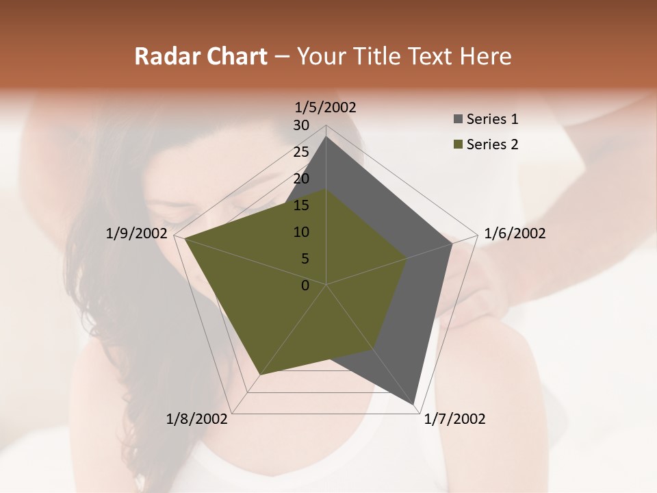 A Woman Getting A Neck Massage From A Man PowerPoint Template