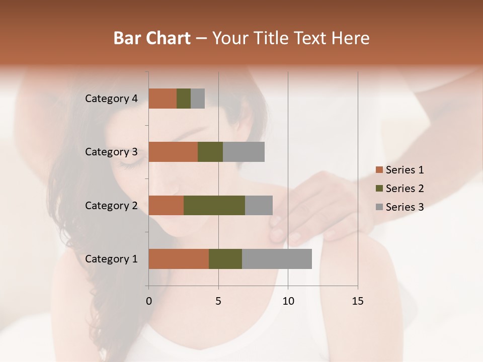 A Woman Getting A Neck Massage From A Man PowerPoint Template