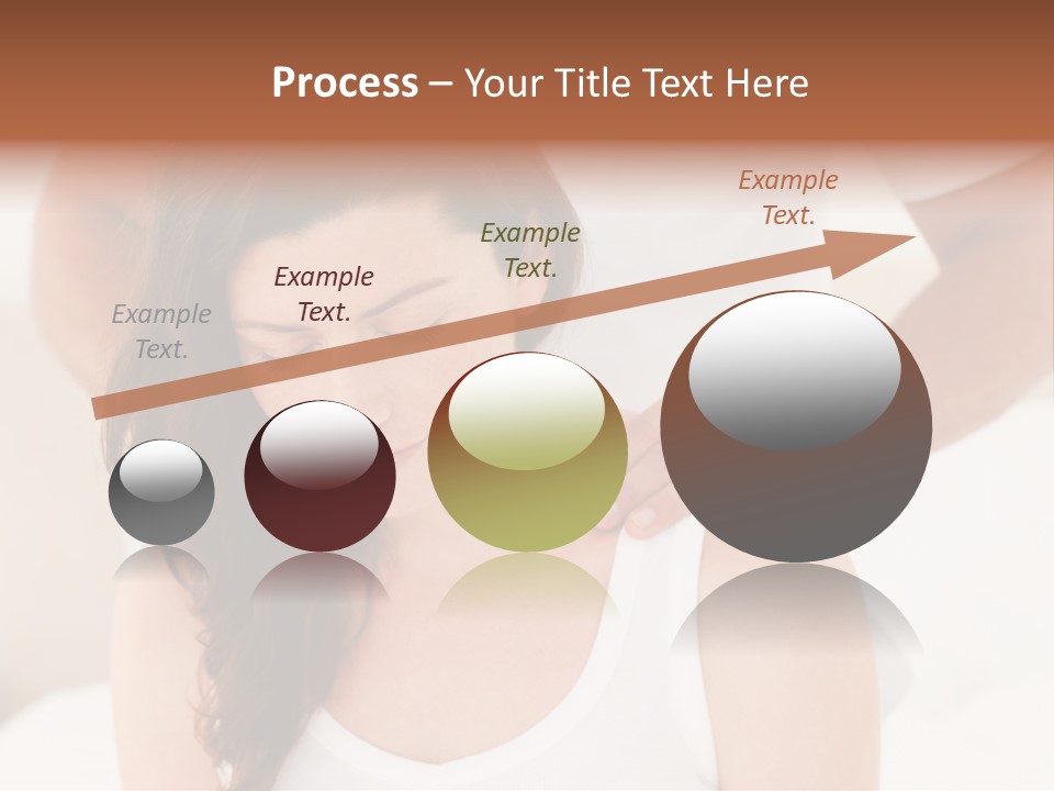 A Woman Getting A Neck Massage From A Man PowerPoint Template