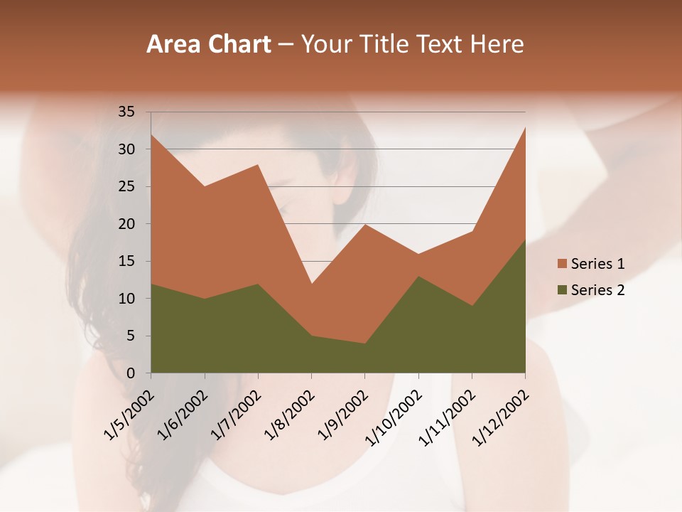 A Woman Getting A Neck Massage From A Man PowerPoint Template