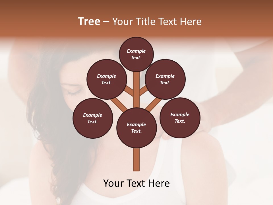 A Woman Getting A Neck Massage From A Man PowerPoint Template