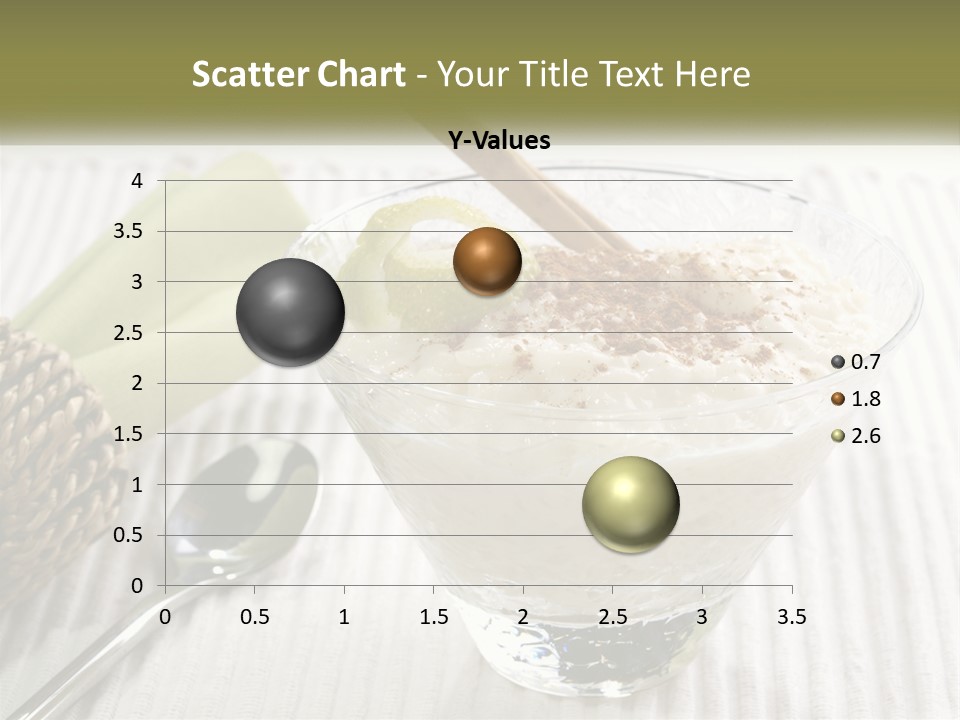 A Bowl Of Food With A Lime On Top Of It PowerPoint Template