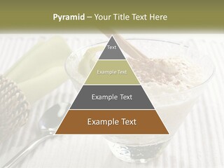 A Bowl Of Food With A Lime On Top Of It PowerPoint Template