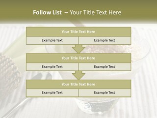 A Bowl Of Food With A Lime On Top Of It PowerPoint Template