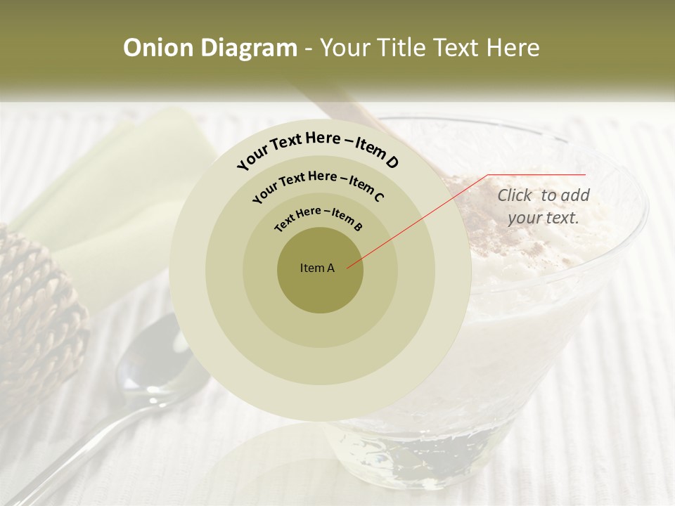 A Bowl Of Food With A Lime On Top Of It PowerPoint Template
