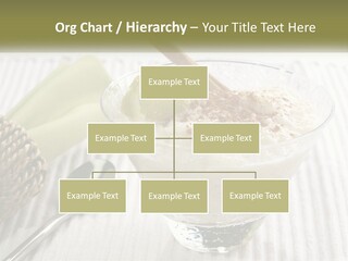 A Bowl Of Food With A Lime On Top Of It PowerPoint Template