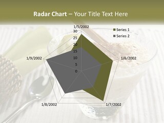 A Bowl Of Food With A Lime On Top Of It PowerPoint Template