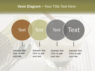 A Bowl Of Food With A Lime On Top Of It PowerPoint Template