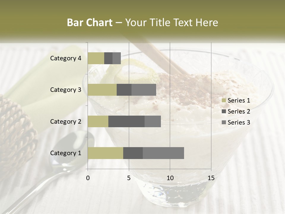 A Bowl Of Food With A Lime On Top Of It PowerPoint Template