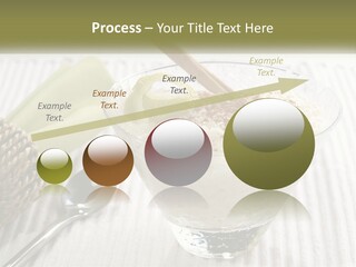 A Bowl Of Food With A Lime On Top Of It PowerPoint Template