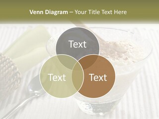 A Bowl Of Food With A Lime On Top Of It PowerPoint Template