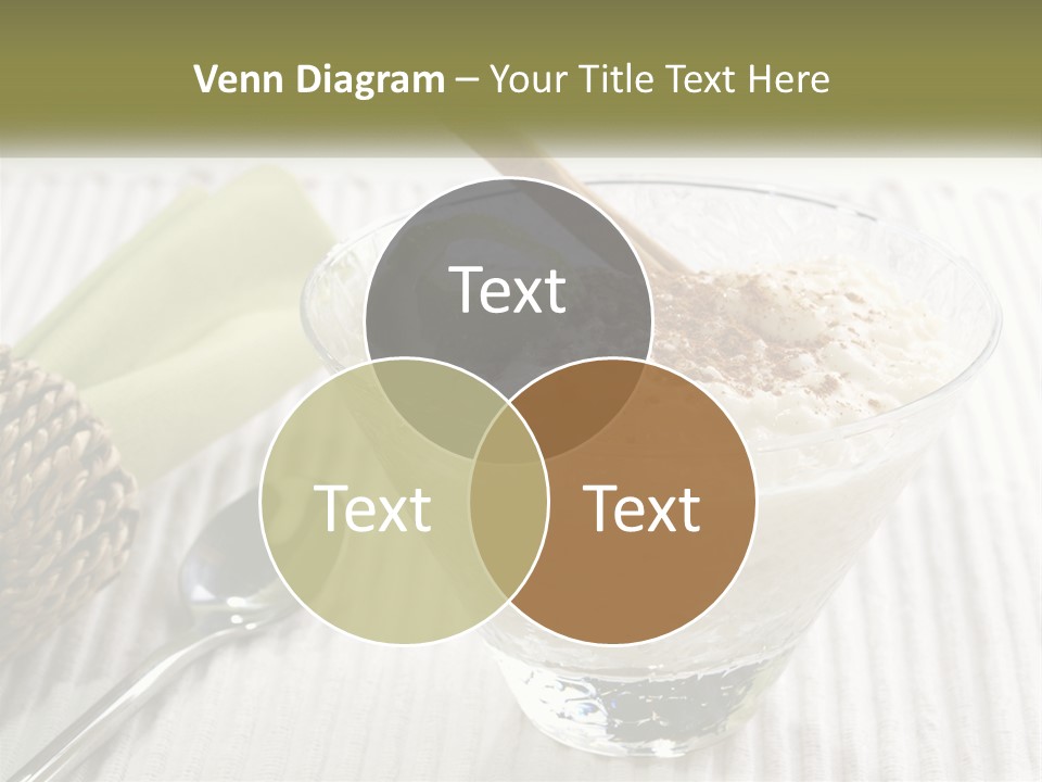 A Bowl Of Food With A Lime On Top Of It PowerPoint Template