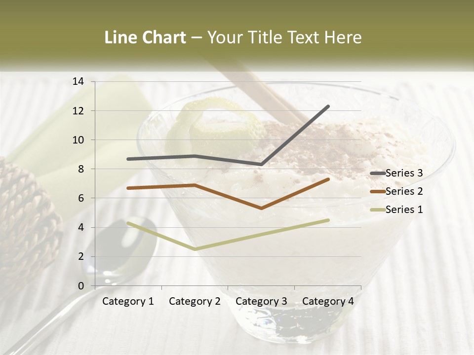 A Bowl Of Food With A Lime On Top Of It PowerPoint Template