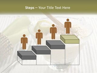 A Bowl Of Food With A Lime On Top Of It PowerPoint Template