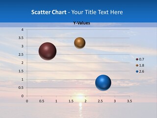 The Sun Is Setting Over The Ocean Powerpoint Template PowerPoint Template