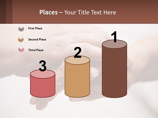 A Group Of People Holding Hands In A Circle PowerPoint Template