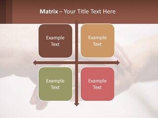 A Group Of People Holding Hands In A Circle PowerPoint Template