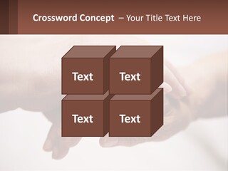 A Group Of People Holding Hands In A Circle PowerPoint Template