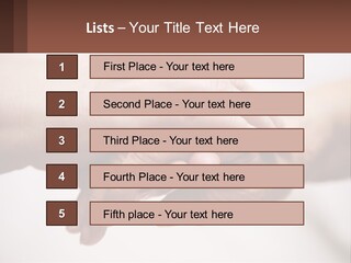 A Group Of People Holding Hands In A Circle PowerPoint Template