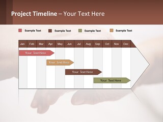 A Group Of People Holding Hands In A Circle PowerPoint Template