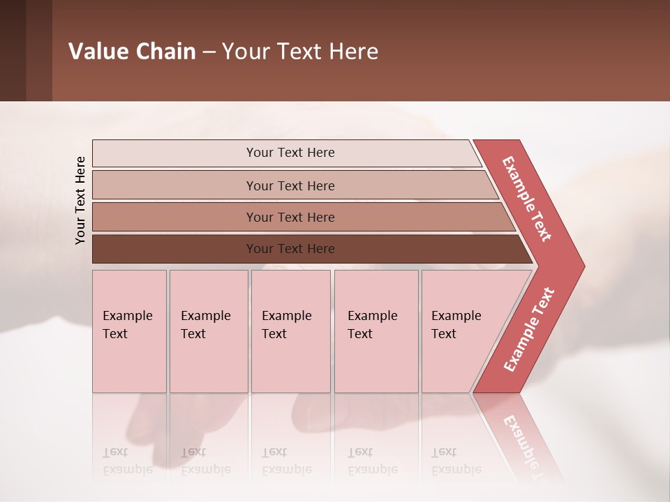 A Group Of People Holding Hands In A Circle PowerPoint Template