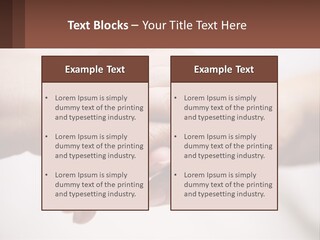 A Group Of People Holding Hands In A Circle PowerPoint Template
